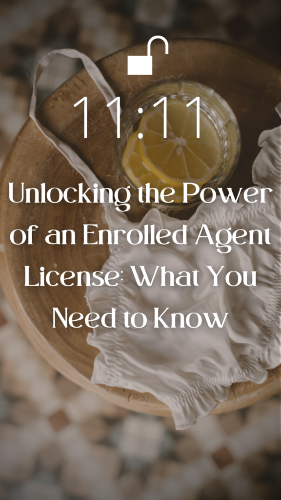 enrolled agent license